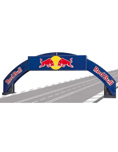 Puente Red Bull Carrera para decoración de maquetas y circuitos slot